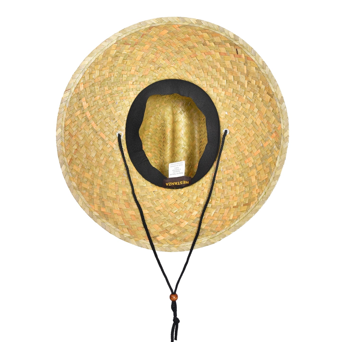 48 PCS Lifeguard Straw Hats with Flag Patch (MSRP $11.99)