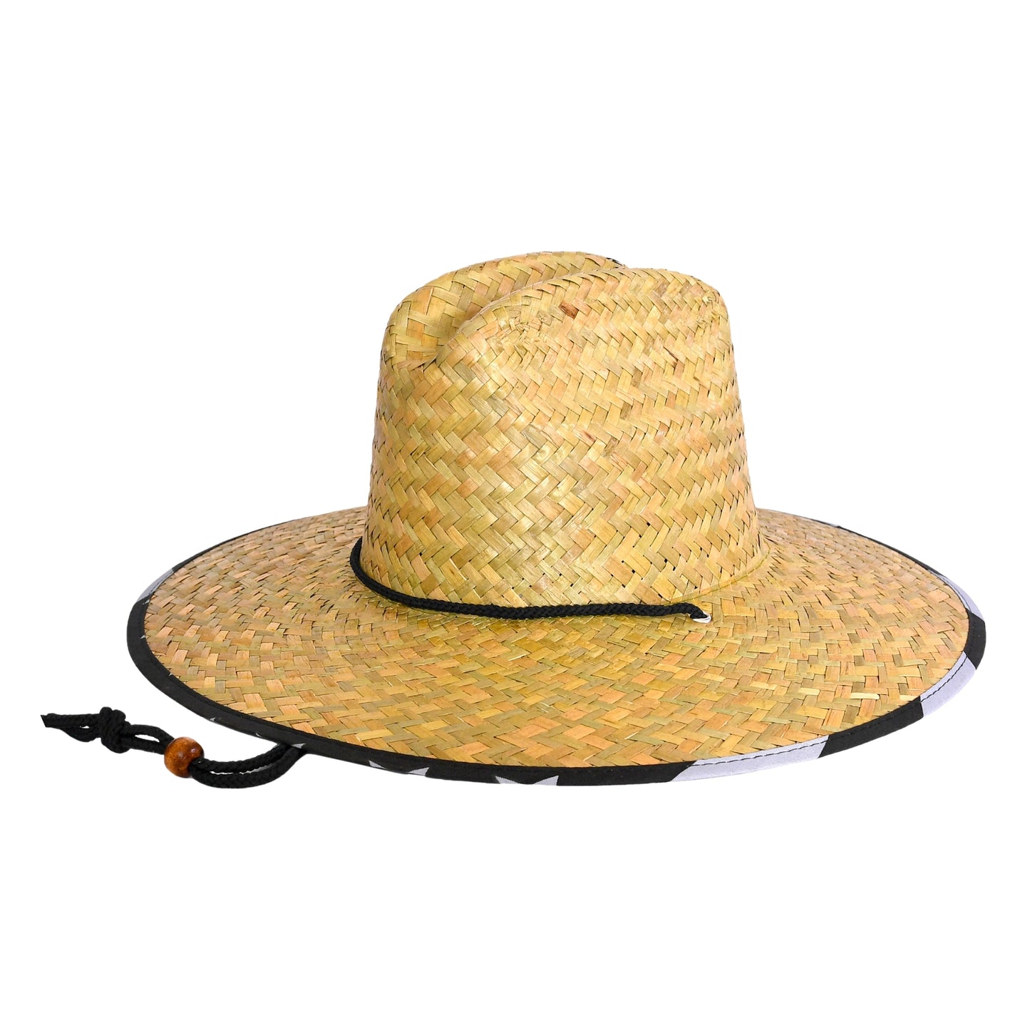 48 PCS Lifeguard Straw Hats with Midnight Flag Lining (MSRP $14.99)